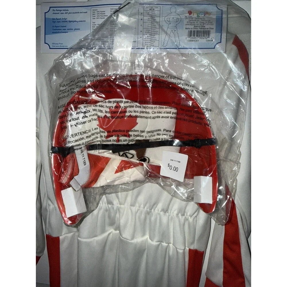Disney Toy Story 4 Duke Caboom Costume Size 7-8 Years Brand New